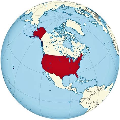 Mapa Del Mundo De Estados Unidos Mapa Polityczna Cartografia Estados