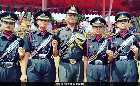 St Batch Of Women Army Officers Commissioned Into Artillery Regiment
