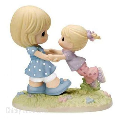 Precious Moments MOM SWINGING GIRL 154001 Mother's Day NIB | Precious moments, Precious moments 