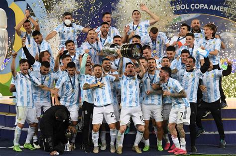 Argentina Angkat Piala Copa America Hingga Messi Jadi Top Skor Medcomid
