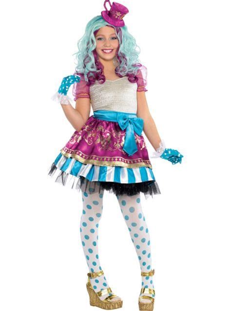With friends forever after tin. Girls Madeline Hatter Costume Supreme - Ever After High ...