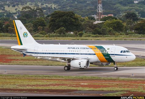 2101 Brazil Air Force Airbus A319 At Brasília Presidente