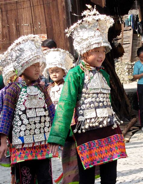 Miao, Taojiang style, Leishan County, Guizhou, China | Hmong clothes ...