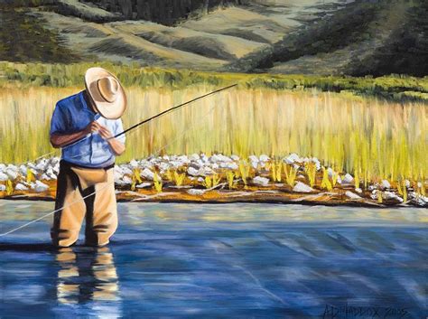 Fly Fishing Art Prints Paintings Ad Maddox Artist