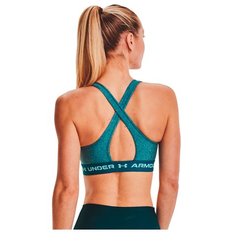 Under Armour Crossback Mid Heather Bra Sport Bh Damen Online Kaufen Bergfreundede