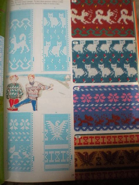 punch card pattern vol 5 brother knitting book