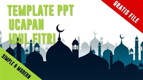 Please donate via paypal to paypal/contact Gratis Template Ppt Ucapan Selamat Hari Raya Idul Fitri ...