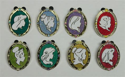 Disney Complete Set Of Princess Cameo Mystery Trading Pins Disney Jewelry Disney Pins Sets