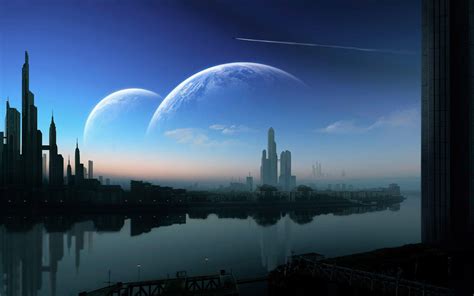Futuristic Planet Wallpapers Top Free Futuristic Planet Backgrounds
