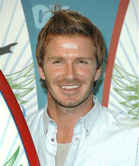 His great sense of style and the great ability to mix the wardrobe items to achieve stunning looks are given below are the most popular hairstyles of david beckham. David Beckham Short Straight Dark Blonde Hairstyle