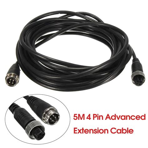 5m 4 Pin Female To 4 Pin Male Connector Advanced Extension Cable For