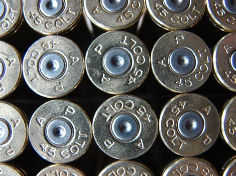 45 Colt Brass Bullet Shell Casings 45 Ammo Lot Of 50