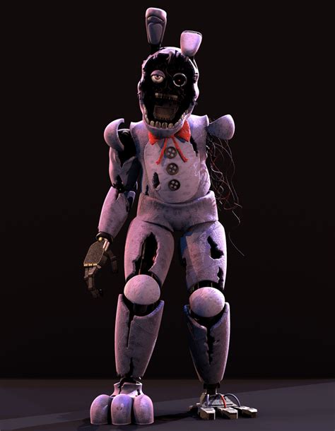 Stylized Withered Bonnie Model By Me Rfivenightsatfreddys