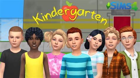 The Sims 4 Cas Kindergarten Youtube