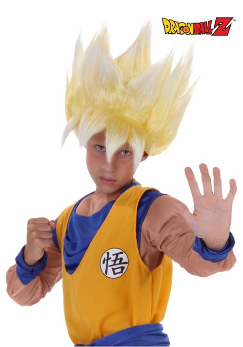 Super Saiyan Goku Wig For Children