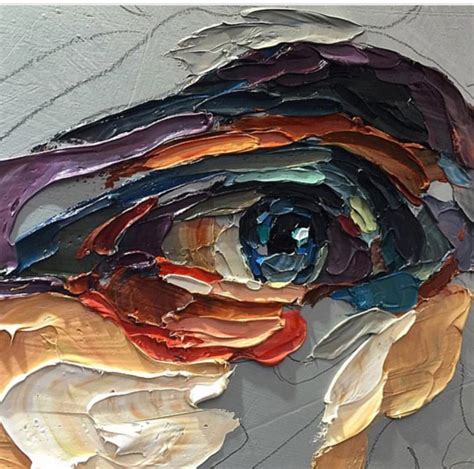 Colorful Palette Knife Oil Paintings Explore Mens Mental Health Issues