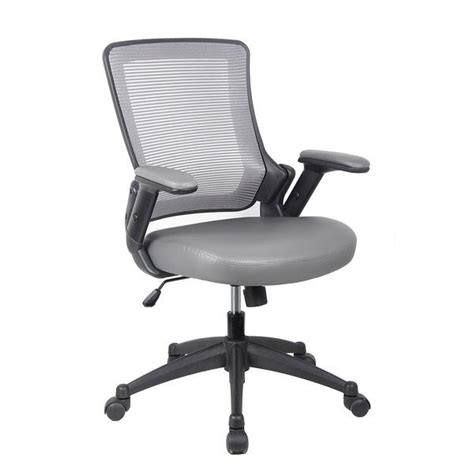 Techni Mobili Mid Back Office Chair With Tilt And Height Adjustment