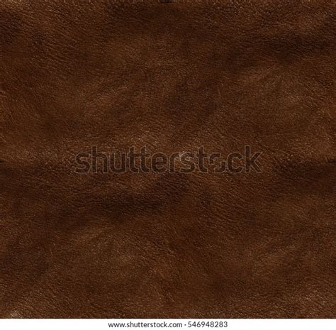 Brown Leather Texture Background Seamless Pattern Stock
