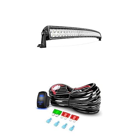 Stock Photo For Reference Nilight Led Light Bar Curved Spot Flood