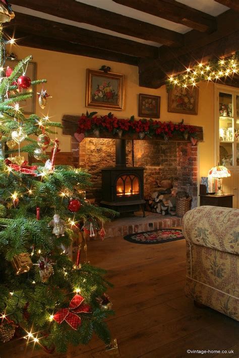 164 Best English Christmas Cottage Images On Pinterest Christmas