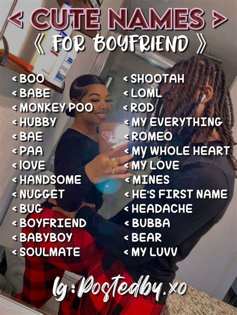 Pin By Bea Niven Wolno On Bea Cute Names For Boyfriend Names For
