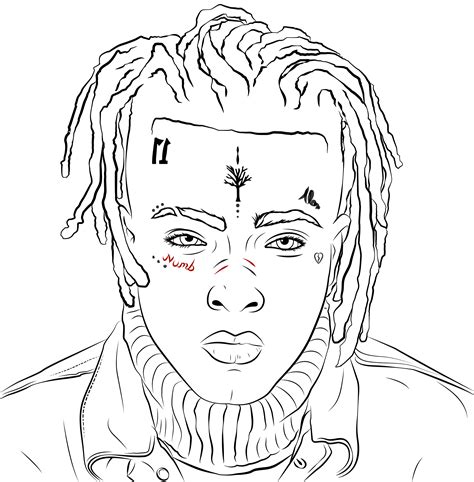 Best Xxxtentacion Coloring Page For Windows Pc Coloring Book And Hot Sex Picture