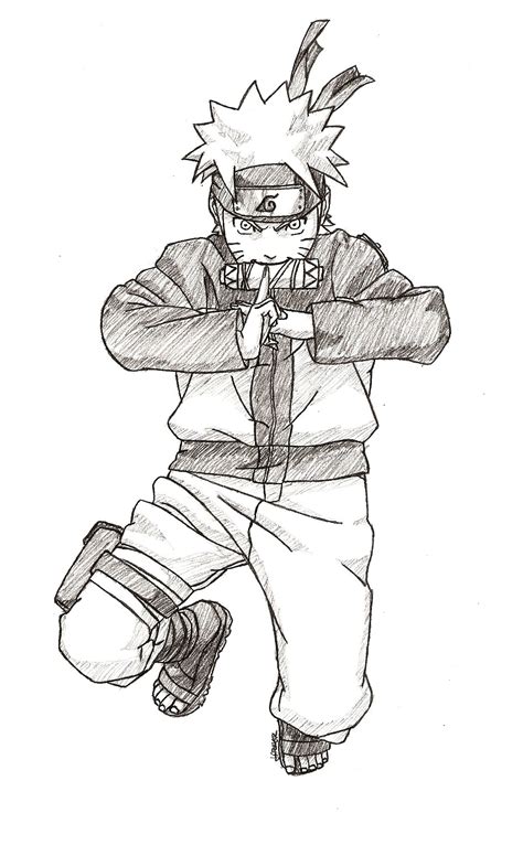 Naruto Pencil Draw Naruto Como Desenhar Anime Desenhos