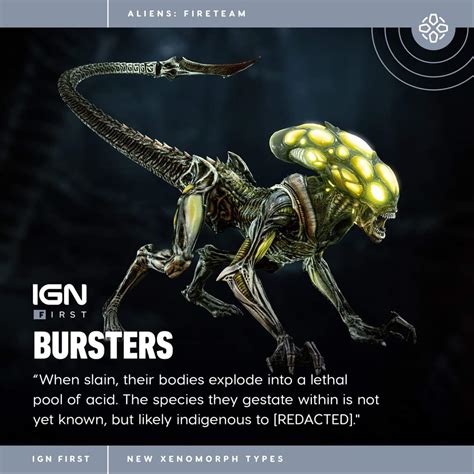 6 New Xenomorphs In Aliens Fireteam Game