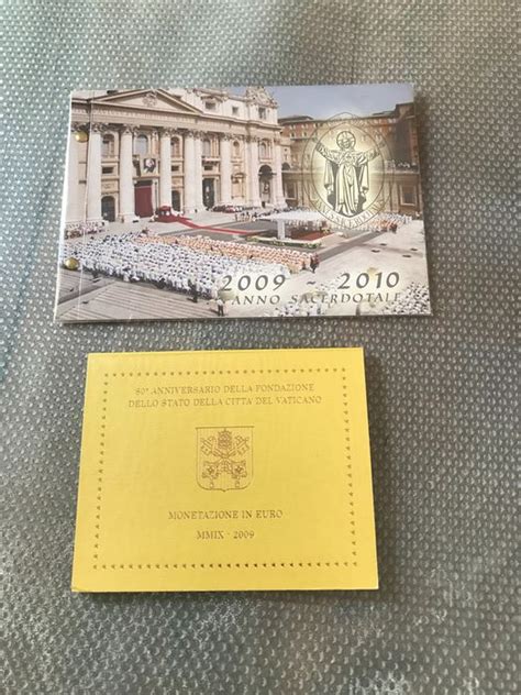 Vatican 2 Euro 2010 BU Commemorative Yearset 2009 BU Catawiki