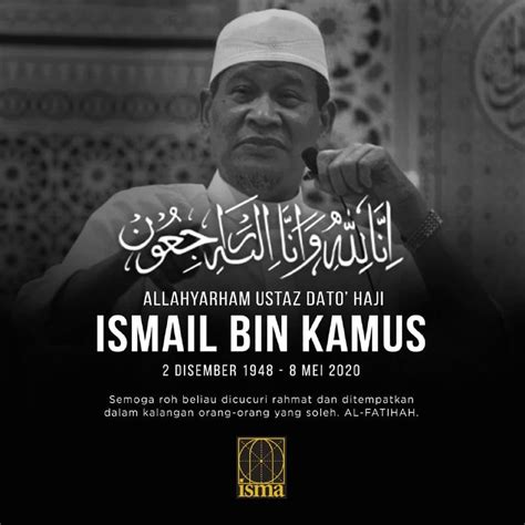 Find the latest tracks, albums, and images from ustaz ismail kamus. Ustaz Ismail Kamus, sindirannya tajam tapi mendidik - ISMA