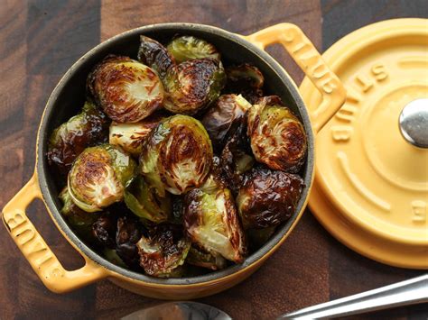 Roast in the preheated oven for 30 to 45 minutes, shaking pan every 5 to 7 minutes for even browning. Easy Roasted Brussels Sprouts Recipe | Serious Eats