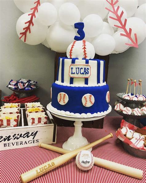 Pin En Baseball Theme Birthday