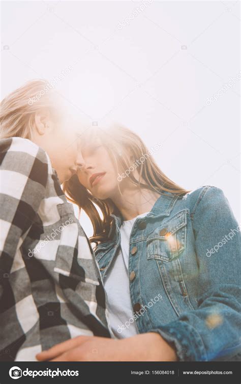 Beautiful Young Lesbian Couple Stock Photo By ©dimabaranow 156084018