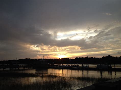 Charleston Sunset Sunset Outdoor Places