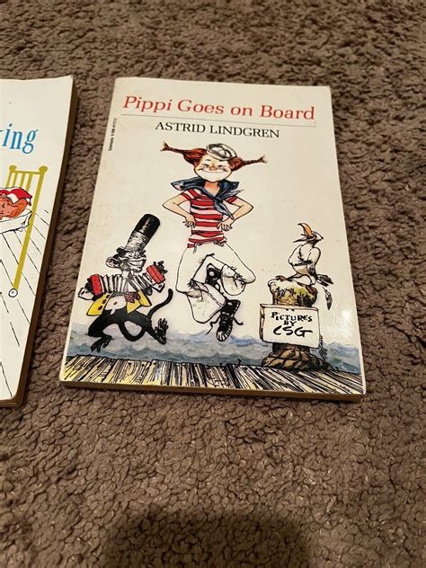 Lot 1 3 Pippi Longstocking Box Set Astrid Lindgren Scholastic Vintage