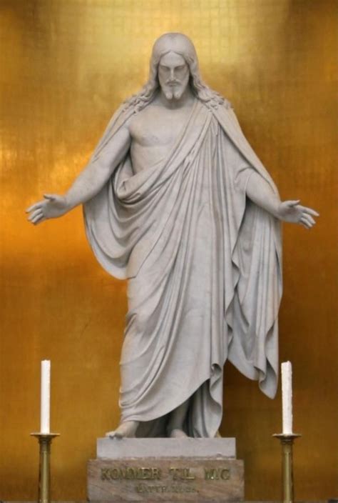 Christus Statue By Sculptor Albert Bertel Thorvaldsen 1770 1844 This