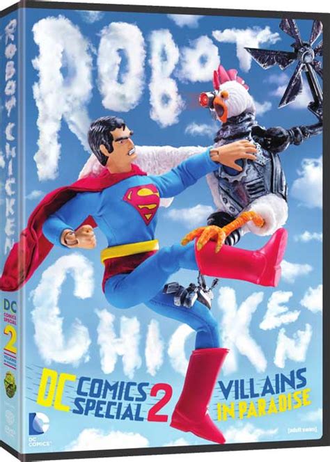 Robot Chicken Dc Comics Special 2 Villains In Paradise Announced For