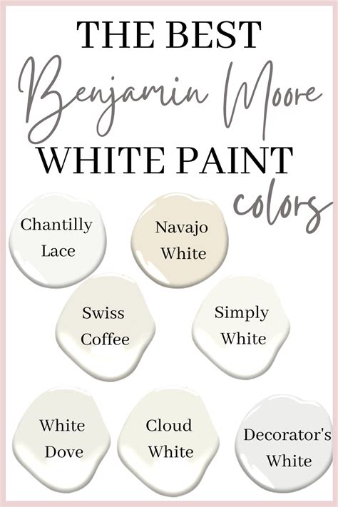 Benjamin Moore White Paint Colors Lantern Lane Designs