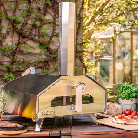 Ooni Pro Portable Outdoor Wood Fired Pizza Oven Stainless Steel Bbqguys