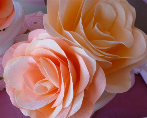 Diy Crepe Paper Flower Tutorial Design Improvised