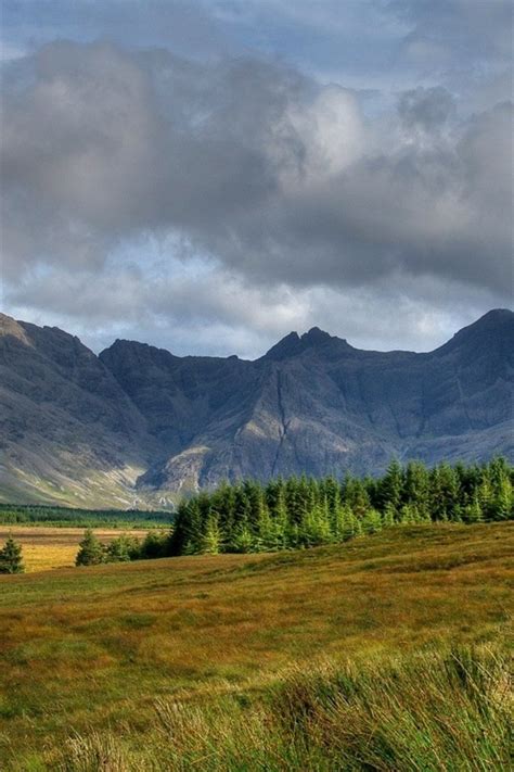 Dieser pinnwand folgen 256 nutzer auf pinterest. Schottland Landschaft, Himmel, Wolken, Berge, Hang, Bäume ...