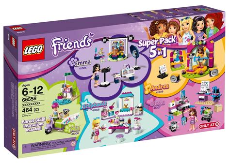 Heartlake Times Lego Friends Super Pack 5 In 1