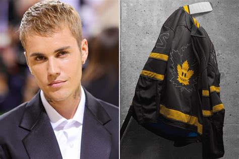 Justin Bieber Designs Alternate Jersey For Toronto Maple Leafs