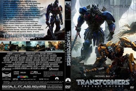 Transformers The Last Knight Dvd Covers And Disc Covers Tfw2005 The