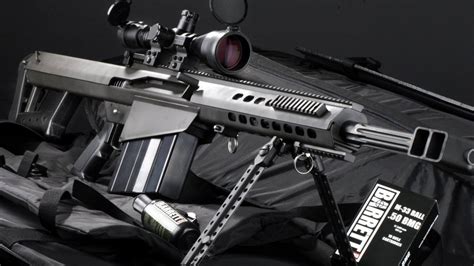 Wallpaper Barrett M82a1 M107 M82 Light Fifty Anti Materiel Sniper