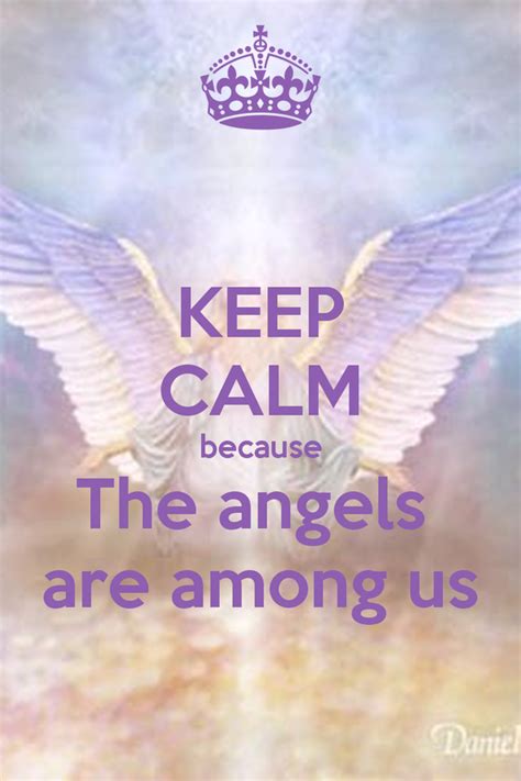 Keep Calm Because The Angels Are Among Us Poster Actor Paul Walker