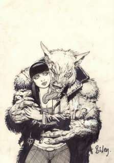 Big Bad Wolf Original Art For Sale ComicArtTracker