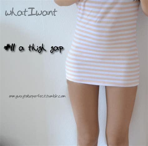 Thighs Gap On Tumblr