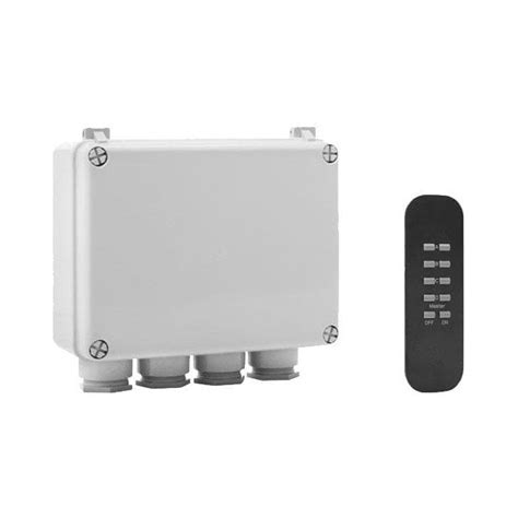 Byron Outdoor 3 Way Switch Box And Remote Rsis