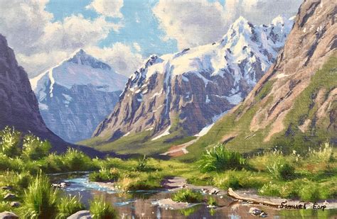 How To Paint Mountains In Five Easy Steps — Samuel Earp Artist